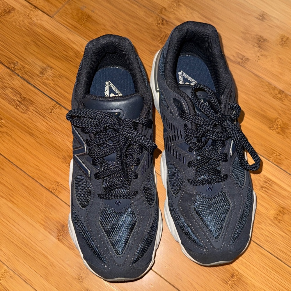 New Balance Navy Blue 9060 gently worn